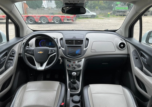 Chevrolet Trax cena 38950 przebieg: 145000, rok produkcji 2013 z Konin małe 704